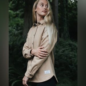 Anian Modern Melton Wool in Camel